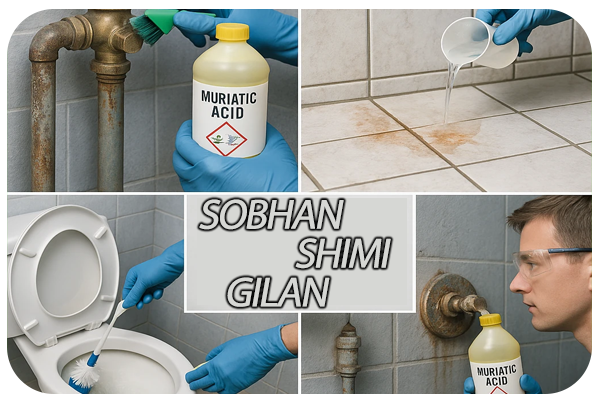 کاربردجوهرنمک در رسوب زدایی