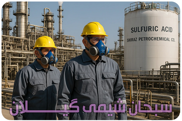 اسید سولفوریک پتروشیمی شیراز