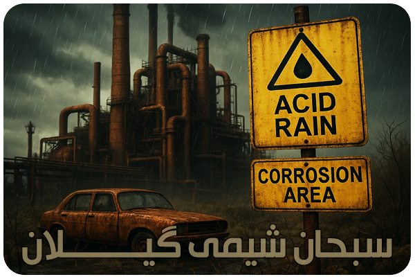 اثرات مخرب اسید سولفوریک