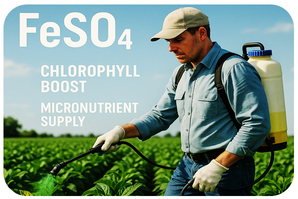 کاربرد سولفات آهن در کشاورزی