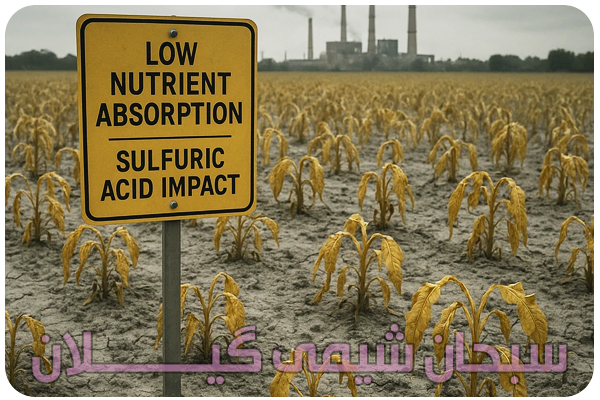 اثرات مخرب اسید سولفوریک