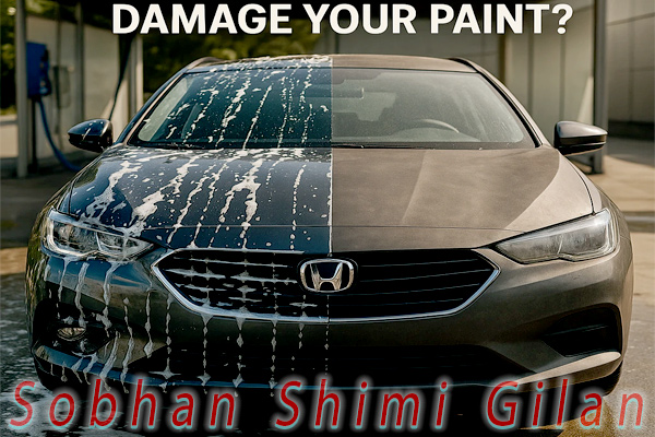 آسیب مایع کارواش به خودرو