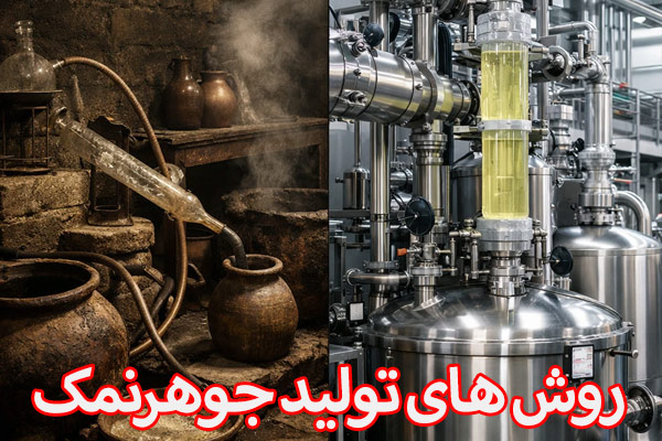 روش های تولید جوهر نمک