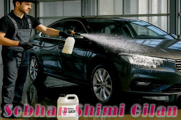 آسیب مایع کارواش به خودرو