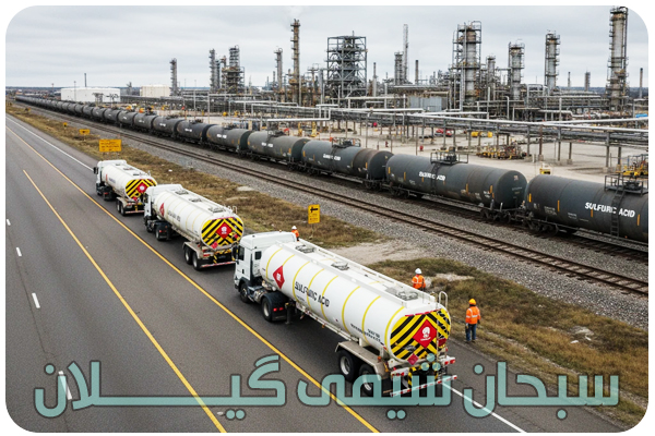 اثرات مخرب اسید سولفوریک