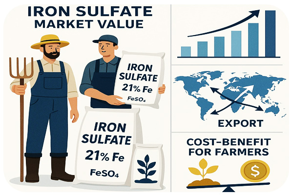 کاربرد سولفات آهن در کشاورزی